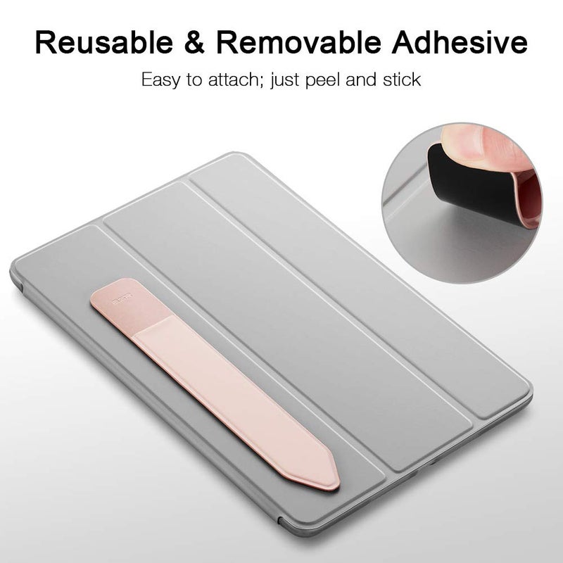ESR حامل قلم ESR متوافق مع قلم (الجيل الثاني/الأول) و قلم (USB-C)، جيب مرن، حماية وآمان لأقلام اللمس، كيس بغطاء لاصق ملحق للحافظة لأقلام اللمس، ذهبي وردي - Image 2